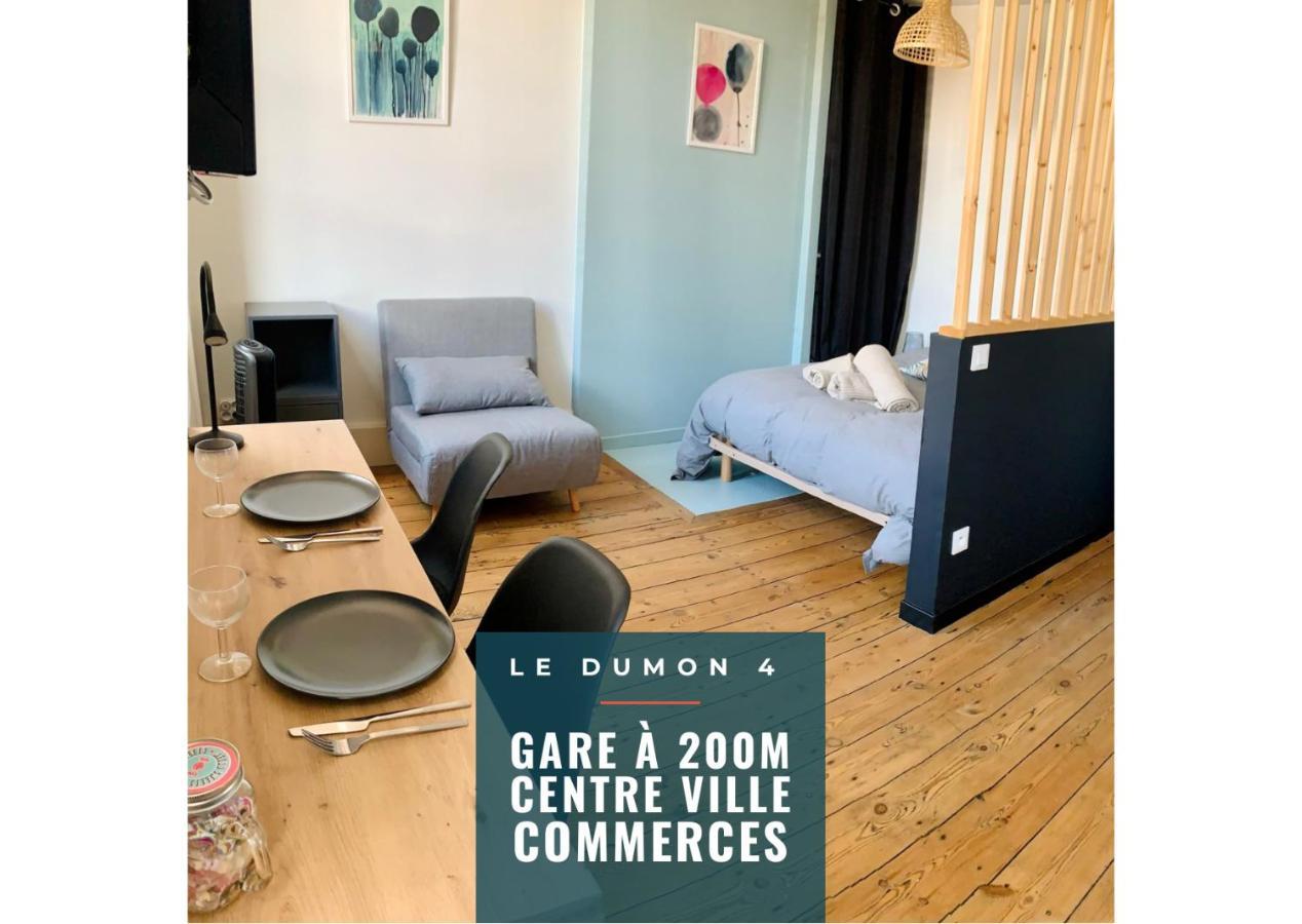 Le Dumon 4 - Studio Neuf Lumineux Calme - Wifi - Gare 200M Agen Kültér fotó